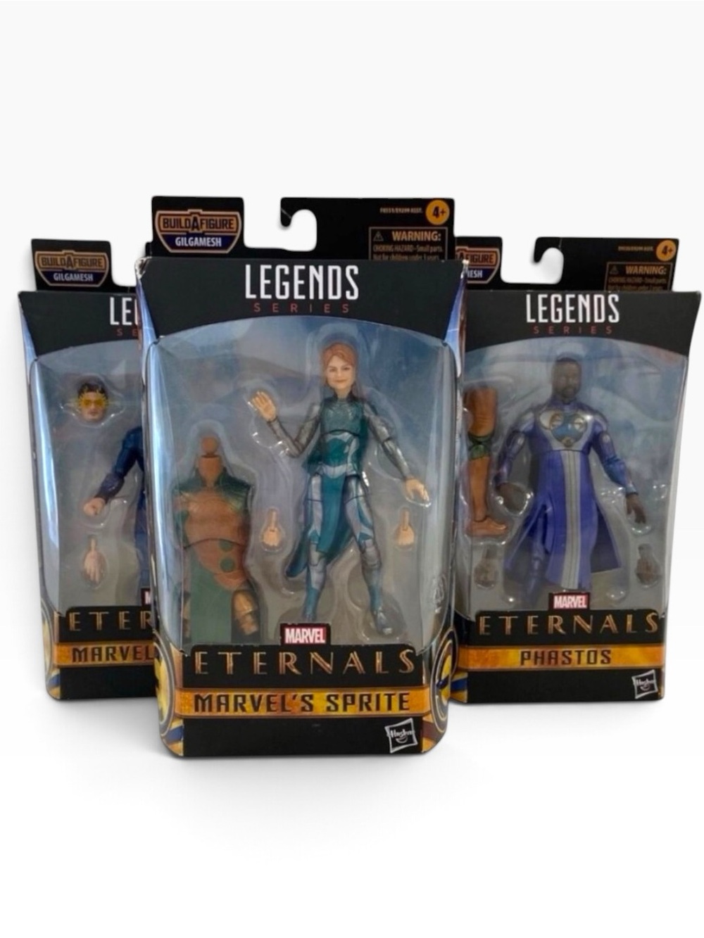 Marvel Legends Series Eternals Action Figures - Sprite Ikaris & Phastos 6-Inch